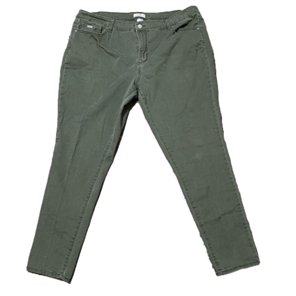 Jaclyn Smith Woman Skinny Plus Army Jean Women’s Size 20w